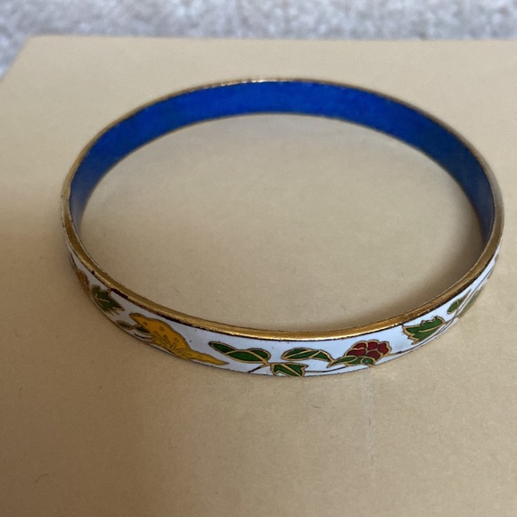 vintage cloisonné bangles - Picture 3 of 12